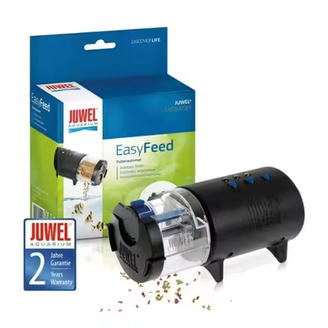 JUWEL EasyFeed Automatic Fish Feeder Fish Tank Aquarium Food Automatic Timer Feeding Dispenser Adjus