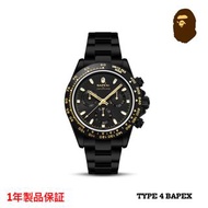 A BATHING APE TYPE 4 BAPEX 手錶