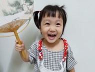 新年防疫幼兒口罩掛繩 寬版掛帶 二歲半模特兒帶得住 上幼稚園用