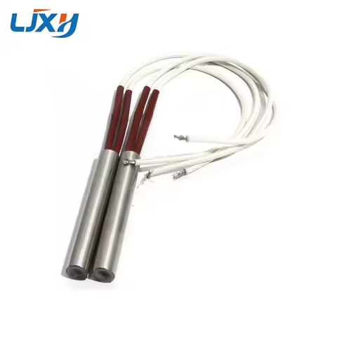 LJXH 2PCS 12.5mm 80~150mm Tubular Cartridge Heater 110/220/380V 304SS Electric Heating Pipe 310/330/