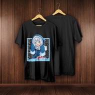 / T-Shirt Hololive GAWR GURA T-Shirt DTF Screen Printing