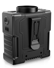 EasyAcc Wasit Fan - Portable Waist Clip Fan with 10000mAh Battery, 20000RPM Strong Airflow, 24-Hour 