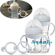 O-L❥Bottle Grip Handle for Avent Natural Wide Mouth PP Glass Feeding Baby