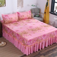 Bộ 3 Tấm Ga Trải Giường Và Vỏ Sò Tấm Ga Trải Giường Cỡ King King Queen Tấm Phủ Nệm 5/6 Feet + 2 * Vỏ