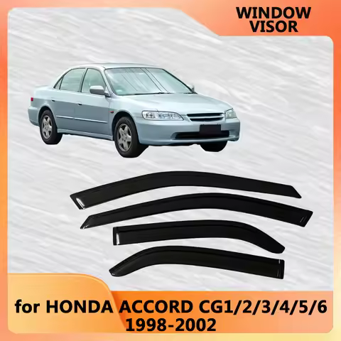 Window Visor for HONDA ACCORD CG1/2/3/4/5/6 1998 1999 2000 2001 2002 Weathershied Door Visor Wind Su