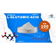 L-Glutamic Acid (FEMA 3285) – Food Grade (100g – 25000g) | Halal & Kosher Certified