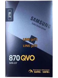 Samsung/三星 870 QVO/EVO  2T 2TB 2.5英寸 SATA3 SSD固態硬盤