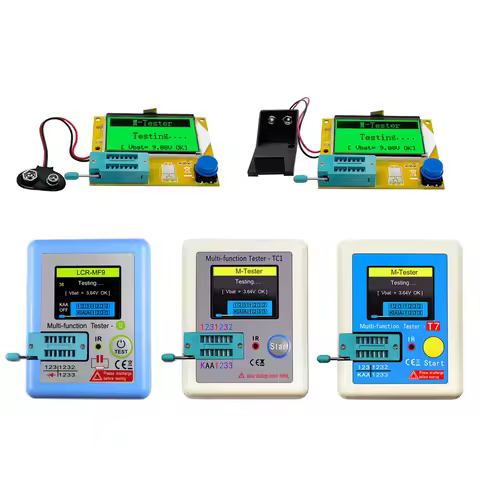 High Quality Brand New LCR-T4 MF9 TC1 T7 T10H ESR Meter Transistor Tester Diode Triode Capacitance S