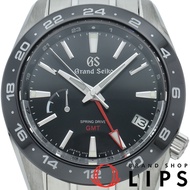 精工 Grand Grand Seiko Spring Drive GMT 40.5mm 運動系列 SBGE253/9R66-0BB0，含原廠錶盒和保固卡。不鏽鋼男士腕錶，黑色。成色極佳。 [全新]