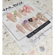 Cute cartoon fake nails 10 nails