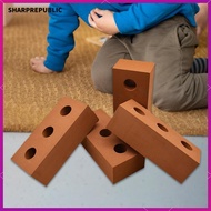 [Sharprepublic] 4 Pieces Foam Building Blocks for Kids, Brick Blocks, Thick Large Early Learning Sta