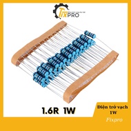 Resistor 1W 1.6R 1% copper pin bag of 10