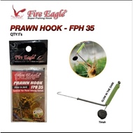 (MAA) Mata kail Fire Eagle Prawn Hook FPH 35 Glow in the Dark Matakail Pancing Udang Galah Kolam Pan