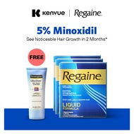 [Bundle of 3+1] Regaine Extra Strength 5% Minoxidil Stop Hair Loss Regrow Hair Solution 60ml TripleP