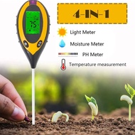 ALAT PENGUKUR SUHU TANAH Soil Analyzer Tanah Tester Meter Moisture Meter PH Meter Sunlight Meter Suh