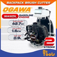 Mytools OGAWA Backpack Brush Cutter BG430TK | Recoil Starter 42.7cc 1.5kW 2-Stroke Gasoline Engine H