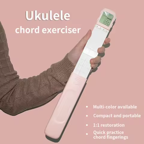 Ukulele chord exerciser Thumb Guitar Pocket Staff Pocket Beginner Guitar Musical Fretboard Practice 