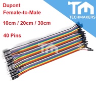 Dupont 40 Pin Jumper Wire Male to Female