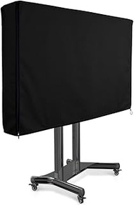 BOSKING Outdoor Stand TV Cover 60-72 Inch Outside Mobile TV Cart Cover Weatherproof Dustproof TV Scr