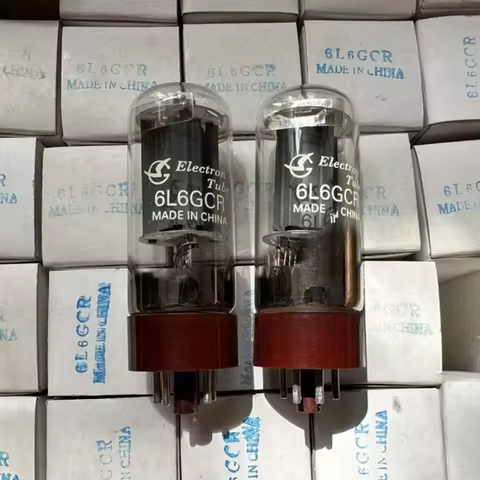 Z-421 Shuguang 6L6GCR Electronic Tube Replacement 6L6 6P3P 6N3C 5881Tube Brand New and Genuine Pairi