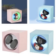 JLOVE Double Watch Winder for Mechanical Watches Watch Box Automatic Winder Use USB Cable Battery Power Mute Watch Shake