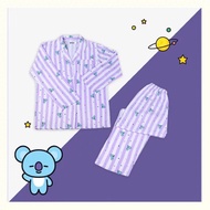 BTS BT21 Long Sleeve Pyjamas Set Pajamas for night