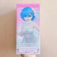 全新絕版現貨 Taito Re:從零開始的異世界生活 Re:零 Re:zero 雷姆 蕾姆 Clean Dress 水晶透明裙ver. Crystal 連身裙 婚紗禮服禮裙 景品人型figure手辦首