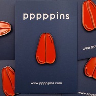 烏魚子 琺瑯別針