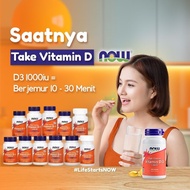 Now Foods Vitamin D3 D 3 1000 2000 5000 10000 IU K2 Mk7 400IU 2000IU 5000IU 10000IU VitaminOriginal