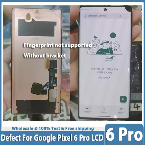 6.71"Defective LCD With Dot For Google Pixel 6 Pro LCD Display Screen Touch Digitizer For Google Pix