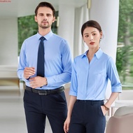 【mama41319】 OREN SPORT Baju Kemeja Korporat Lelaki Perempuan F1 Uniform Berkolar Lengan Pendek F148