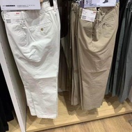 ☃☂◎ UNIQLO ห้องลองเสื้อใส่ได้ถึงบ้านสำหรับฤดูร้อน2020กางเกงผู้ชายผ้าฝ้ายอเนกประสงค์กางเกงลำลอง EZY ย