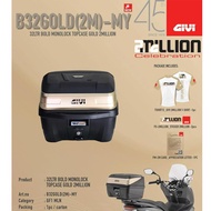 Givi Box B32Gold 2M 32L Limited Edition Free Jersey Givi Limited Kotak Givi Limited Gold New 2023