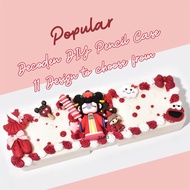 DIY Decoden Pencil Case | Toy & Fancy Decoden Pencil Case Decorating Parts Topping DIY Kit