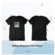 LINTANGSTORE T-SHIRTS CUSTOM SIZEBIG YOUR PHOTO 2XL 3XL 4XL 5XL MEN'S T-SHIRTS JUMBO T-SHIRTS M-XXXX