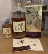 新版 180ml Hibiki 12, 及 12 花鳥風月