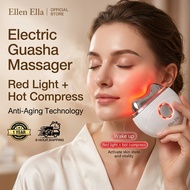 Ellen Ella Ginseng Anti Aging Cream Electric Guasha Massager Slimming Neck & Face Lifting Device