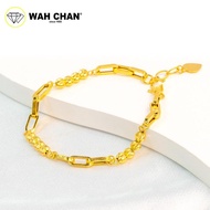 WAH CHAN 916 Gold Bracelet - Paperclip Boba OSB1312