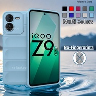 IQOOZ9 5G Square Liquid Casing For Vivo IQOO Z9 X Turbo Z9X Z9Turbo IQOOZ9X IQOOZ9Turbo 5G Fashion S