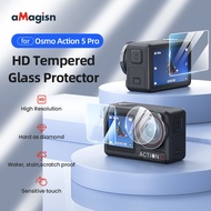 aMagisn Tempered Glass Screen Protector for Action 5 Pro Protective Film