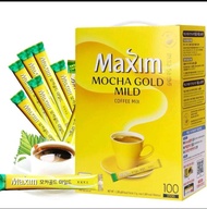 Maxim mocha gold mild กาแฟนำเข้าจากเกาหลี