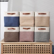 RL5LBR พับเก็บได้ ตะกร้าเก็บผ้าซัก จุได้มาก ผ้าลินินลินิน ตะกร้าใส่ผ้าสำหรับซัก แบบอิสระ ผ้าคอตตอน ก