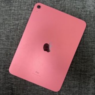 iPad 10 256GB 罕有100%電 Cycle: 8 粉紅色 已貼貴價鋼化膜 及 送粉紅色保護套
