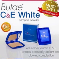 Butae Biru Compact Powder with Vitamin C & E