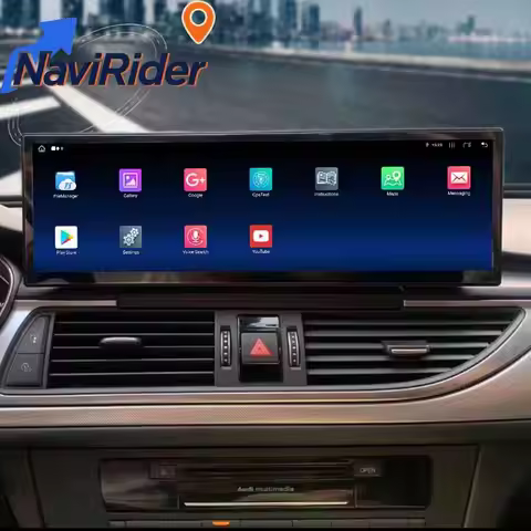 14.9inch Android 15 Multimedia Video Player Head Unit For AUDI A6L A6 A7 2012-2018 Stereo Audio Car 