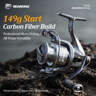 BEARKING ATHENA Spinning Reel Ultra-light 149g 5+1BB Stainless Steel Bearing 5.2:1 Ratio 6kg Max Dra