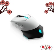 [From JAPAN]Dell ALIENWARE AW610M Lunarlite Gaming Mouse, Wired/Wireless, Up to 300 Hours Battery Life, 7 Buttons, 16000 DPI Sensor, 2-Year Warranty