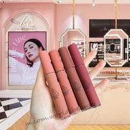 3CE Velvet Liquid Lipstick/3CE Velvet Lip Tint 4g/ Long-Lasting Lipstik/ MLBB Gradient Lips/ Lip Glo