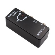 Mosky Buffered Splitter Guitar Effect Pedal Dual Clean Buffer Output Signal True Bypass Pedal สำหรับ