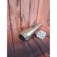 Custom japstyle exhaust tiger megapro thunder scorpio byson